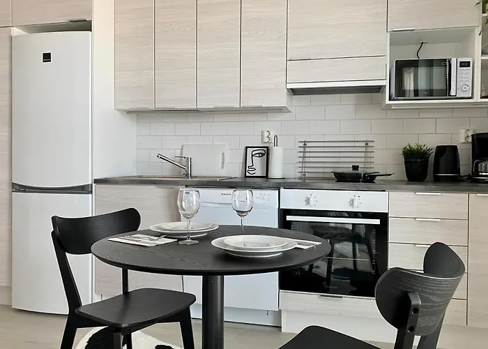 Apartmán Borg Matkakeskus Studios, Free Parking