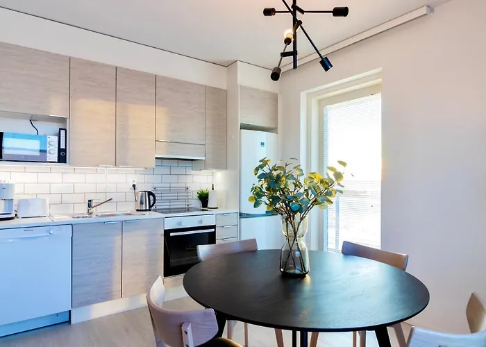 Apartmán Borg Matkakeskus Studios, Free Parking Pori